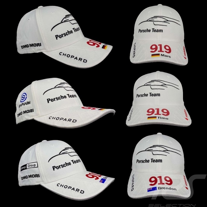 Set of 3 Porsche 919 Hybrid Caps WAP8000020