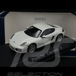 Porsche Cayman S 2013 Blanc Pur 1/43 Norev 750037