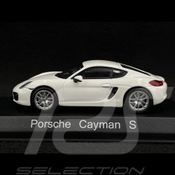Porsche Cayman S 2013 Blanc Pur 1/43 Norev 750037