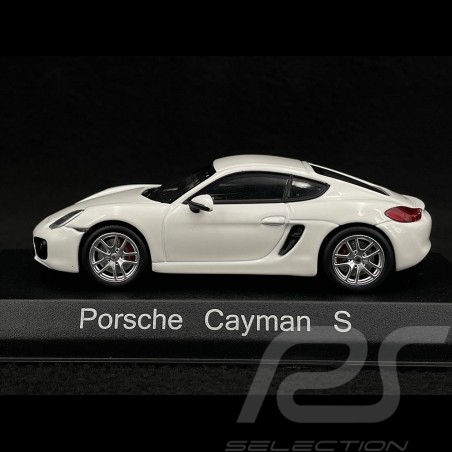 Porsche Cayman S 2013 Pure White 1/43 Norev 750037
