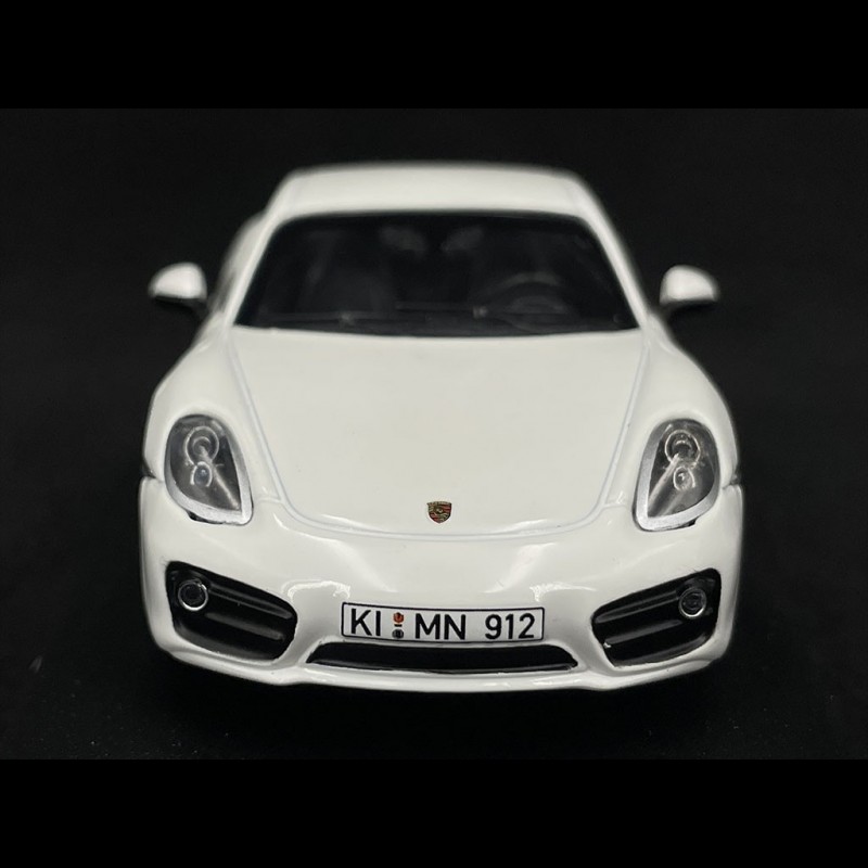 Porsche Cayman S 2013 Blanc Pur 1/43 Norev 750037