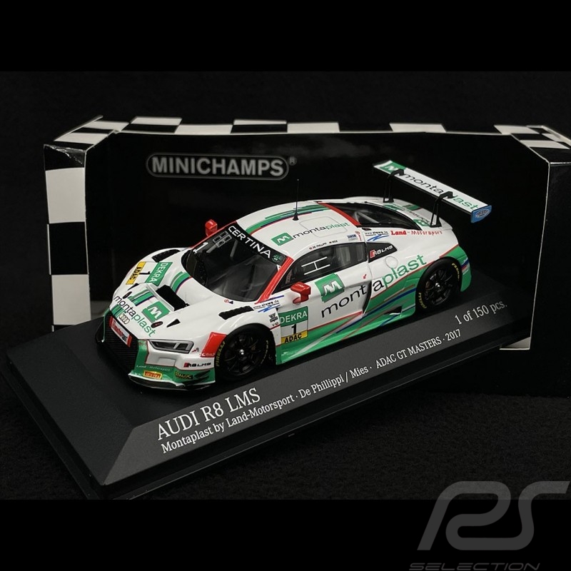 Audi R8 LMS n°1 ADAC GT Masters 2017 1/43 Minichamps 437171701