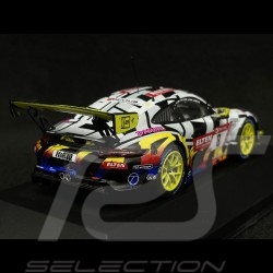 Porsche 911 GT3 R n°8 24h Nürburgring 2019 Iron Force 1/43 Ixo Models LEGT43011