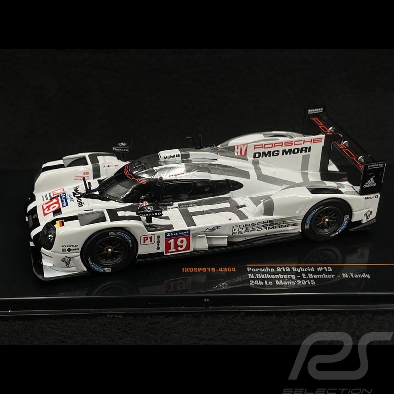 Porsche 919 Hybrid n°19 Vainqueur 24h Le Mans 2015 1/43 Ixo Models SP919-4304