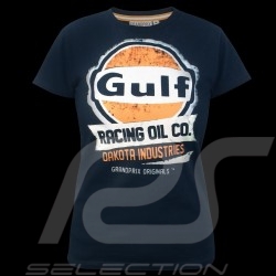 Gulf T-shirt 3D effect Gulf blue - women