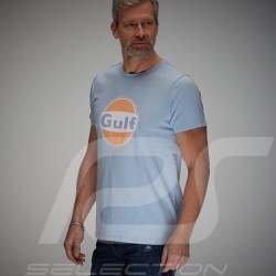 Gulf T-shirt Vintage Gulfblau - herren