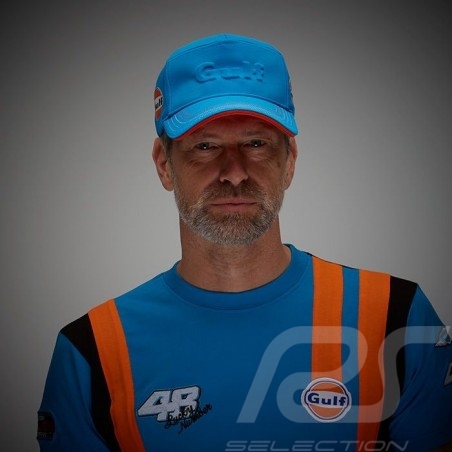 Gorra Gulf Efecto 3D Azul...