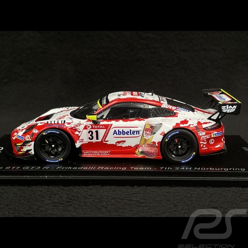 Porsche 911 GT3 R Type 991 n°31 24h Nürburgring 2020 1/43 Spark SG686