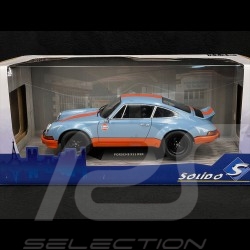 Porsche 911 RSR 1973 Gulf Blau / Orange 1/18 Solido S1801115