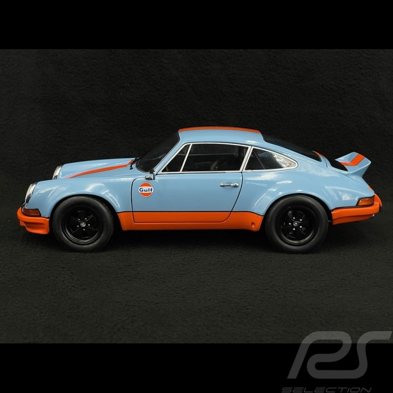 Porsche 911 RSR 1973 Gulf Blau / Orange 1/18 Solido S1801115