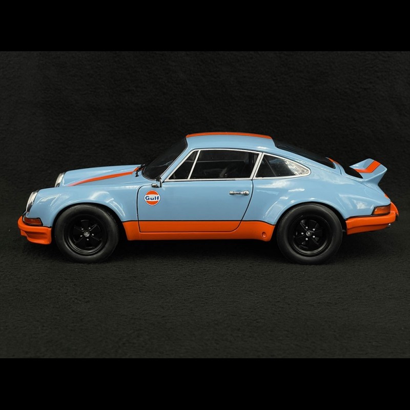 Porsche 911 RSR 1973 Gulf Blue / Orange 1/18 Solido S1801115