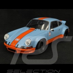 Porsche 911 RSR 1973 Bleu Gulf / Orange 1/18 Solido S1801115