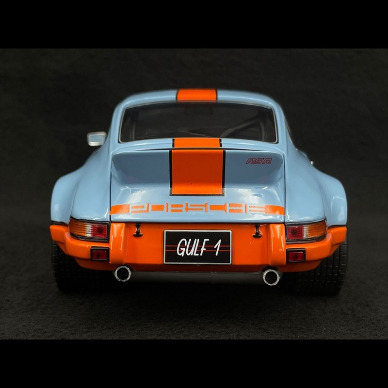 Porsche 911 RSR 1973 Gulf Blue / Orange 1/18 Solido S1801115