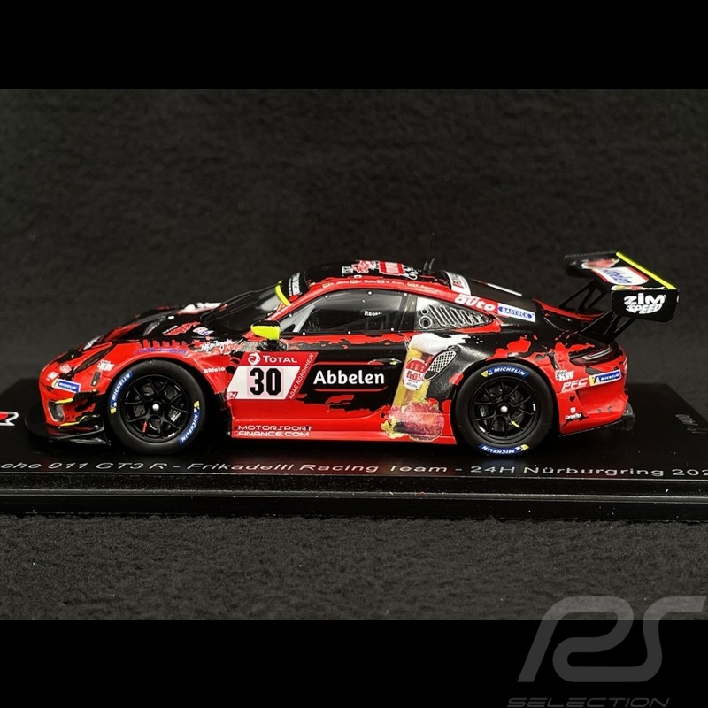 Porsche 911 GT3 R Type 991 n°30 24h Nürburgring 2020 1/43 Spark SG703