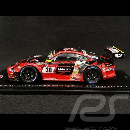 Porsche 911 GT3 R Type 991 n°30 24h Nürburgring 2020 1/43 Spark SG703