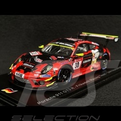 Porsche 911 GT3 R Type 991 n°30 24h Nürburgring 2020 1/43 Spark SG703