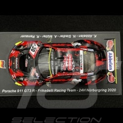 Porsche 911 GT3 R Type 991 n°30 24h Nürburgring 2020 1/43 Spark SG703