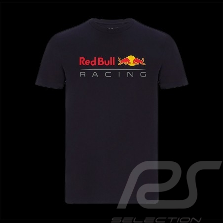 Red Bull Racing T-Shirt Verstappen Pérez Logo Marine Blue 