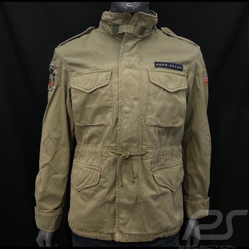 Military Jacke Commando US Army Khaki Hero Seven - herren
