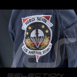Military Jacke Commando US Army Marineblau Hero Seven - herren