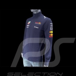 RedBull Racing Sweater Puma Tag Heuer Verstappen Pérez Navy Blue 701219154-001 - men