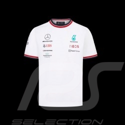 T-shirt Mercedes-AMG Petronas Team Hamilton Russell Formule 1 Blanc 701219234-002 - enfant