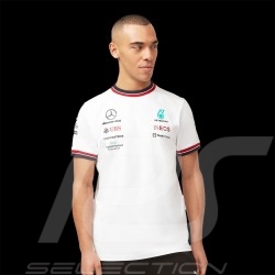Mercedes-AMG T-shirt Petronas Team Hamilton Russell Formel 1 Weiß 701219239-002 - herren
