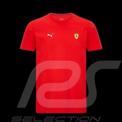 T-shirt Ferrari Puma Leclerc Sainz Jr Formule 1 Rouge 701210917-001 - homme