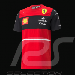 Ferrari T-shirt  Puma Leclerc Charles n°16 Formula 1 Red / Black 701219156-001 - men