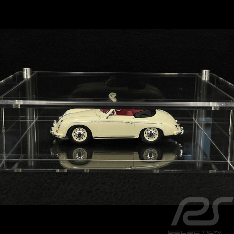 Porsche 356 Convertible D 1959 Cream White 1/43 TSM WAX02020073