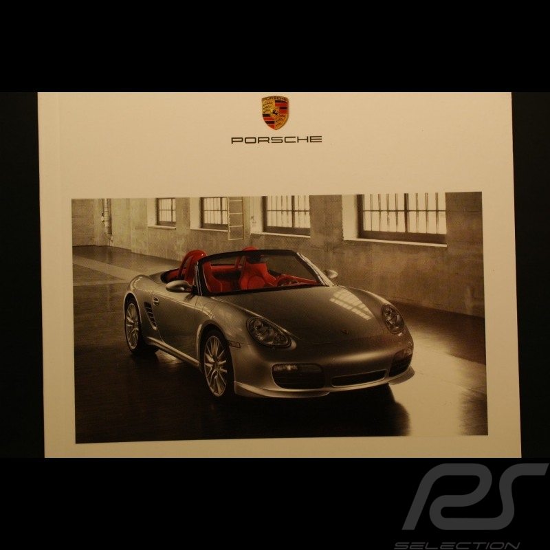 Brochure Boxster S type RS 60 Spyder Brochure Boxster S type RS 60 Spyder