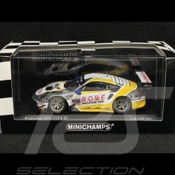 Porsche 911 GT3 R Type 991 n°998 2ème 24h Spa 2019 1/43 Minichamps 410196088