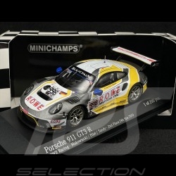 Porsche 911 GT3 R Type 991 n°998 2ème 24h Spa 2019 1/43 Minichamps 410196088