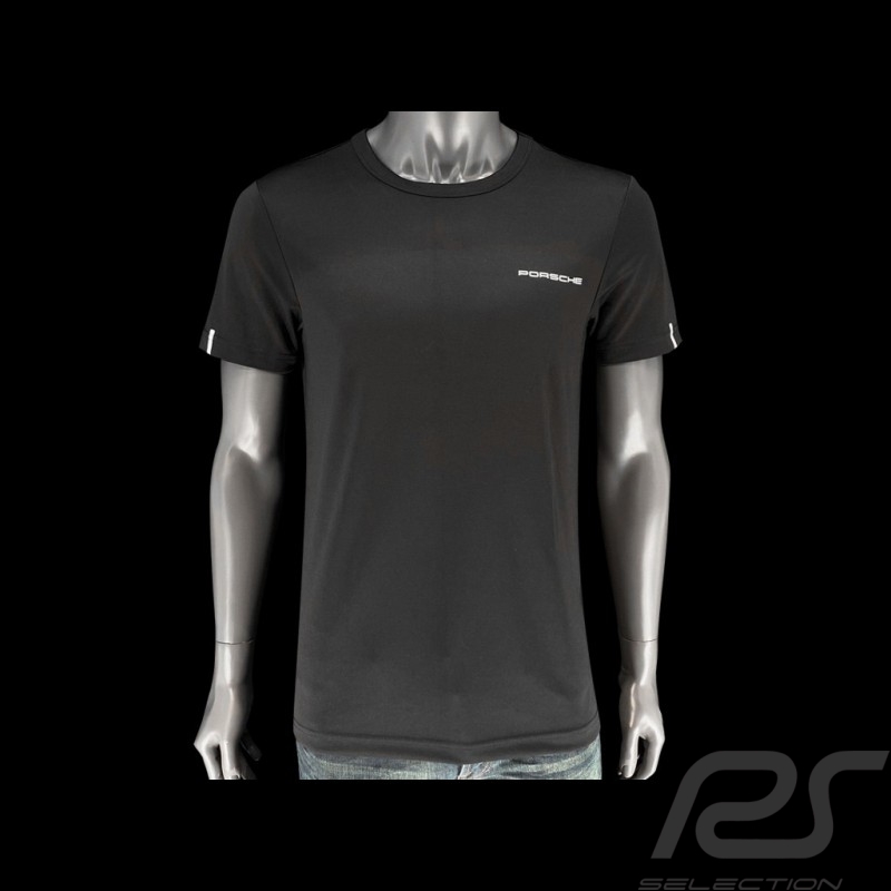 T-shirt Porsche Sport Functional Noir WAP930L0SR - homme