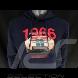 Sweatshirt Ford GT40 1966 Bleu Marine Hero Seven - homme