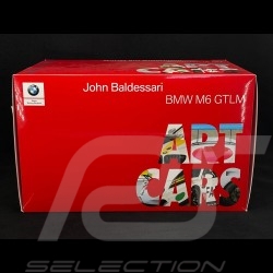 BMW M6 GTLM Art Car John Baldessari n°19 Procar Series 1979 1/18 Kyosho 80432447953