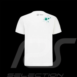 George Russell n°63 Mercedes-AMG F1 White T-Shirt 701220866-001 - men