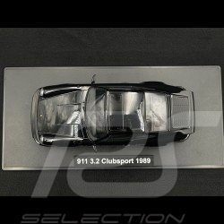 Porsche 911 Carrera 3.2 Clubsport 1989 Noir / Rouge 1/18 KK-Scale KKDC180873