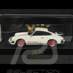 Porsche 911 Carrera 3.2 Clubsport 1989 Weiß / Rot 1/18 KK-Scale KKDC180871