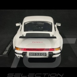 Porsche 911 Carrera 3.2 Clubsport 1989 Weiß / Rot 1/18 KK-Scale KKDC180871