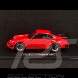 Porsche 911 Carrera 3.2 Clubsport 1989 Red / Black 1/18 KK-Scale KKDC180872