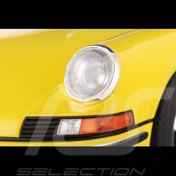 Porsche 911 Carrera RS 2.7 Lightweight 1972 Light Yellow / Green Stripes 1/8 Minichamps 800653009