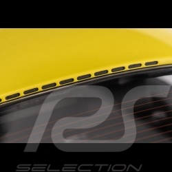 Porsche 911 Carrera RS 2.7 Lightweight 1972 Light Yellow / Black Stripes 1/8 Minichamps 800653010