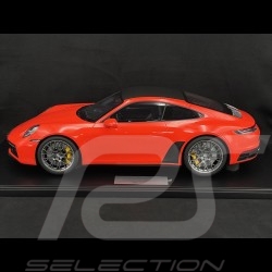 Porsche 911 Carrera 4S Type 992 2020 Lava Orange 1/8 Minichamps 800661000