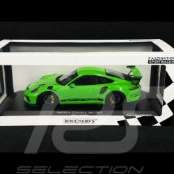 Porsche 911 GT3 RS Type 991 2019 Lizard Green 1/18 Minichamps 153068234