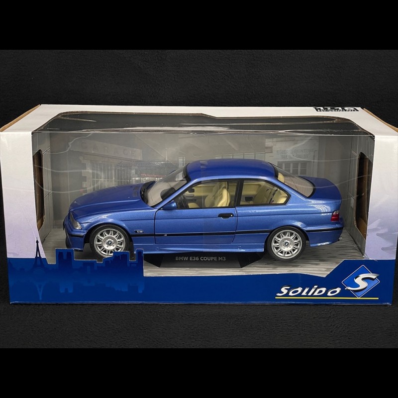 SOLIDO Citroën Type HY 1969 – 1/18, Bleu/Blanc – Voiture Miniature Collectionneur – Dès 14 Ans