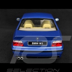 BMW E36 M3 Coupe 1990 Estoril Blue 1/18 Solido S1803901