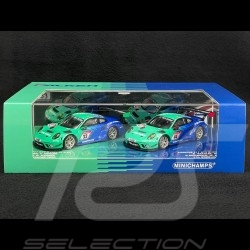 2. Set Porsche 911 GT3 R Type 991 n°33 und n°44 24h Nürburgring 2020 1/43 Minichamps 413204433