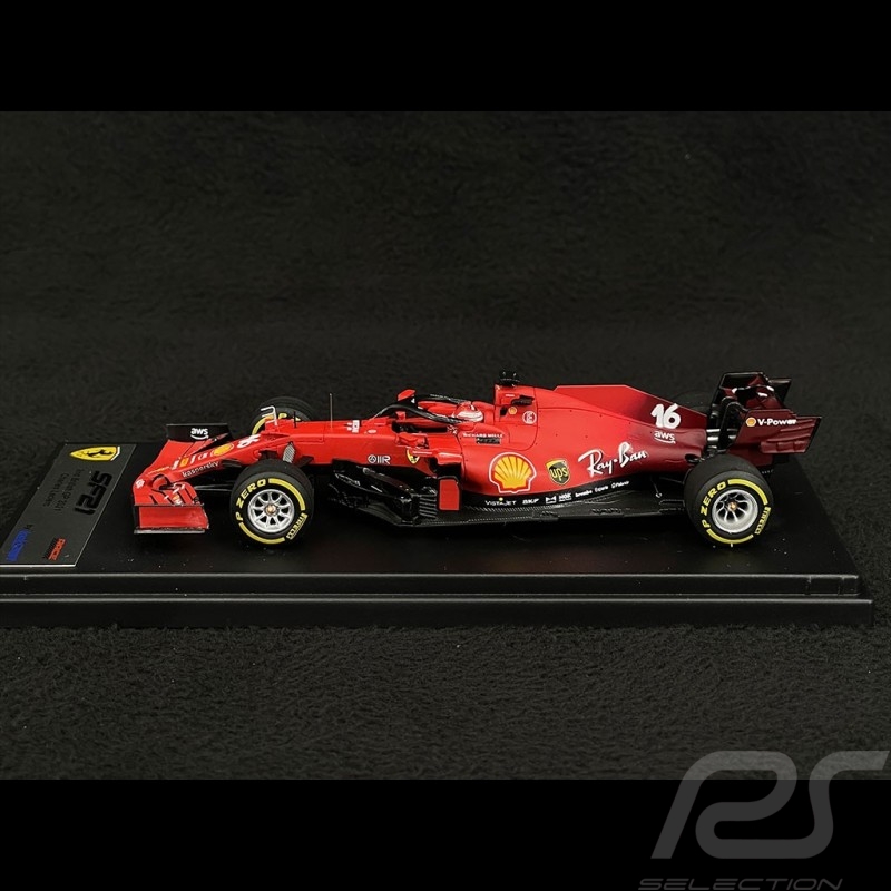 Charles Leclerc Ferrari SF21 n°16 2. British GP 2021 F1 1/43 LookSmart LSF1038