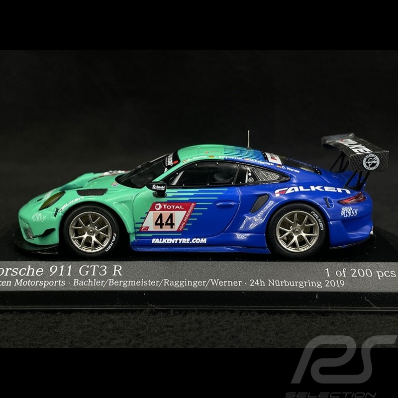 Porsche 911 GT3 R Type 991 n°44 24h Nürburgring 2019 1/43 Minichamps 410196044
